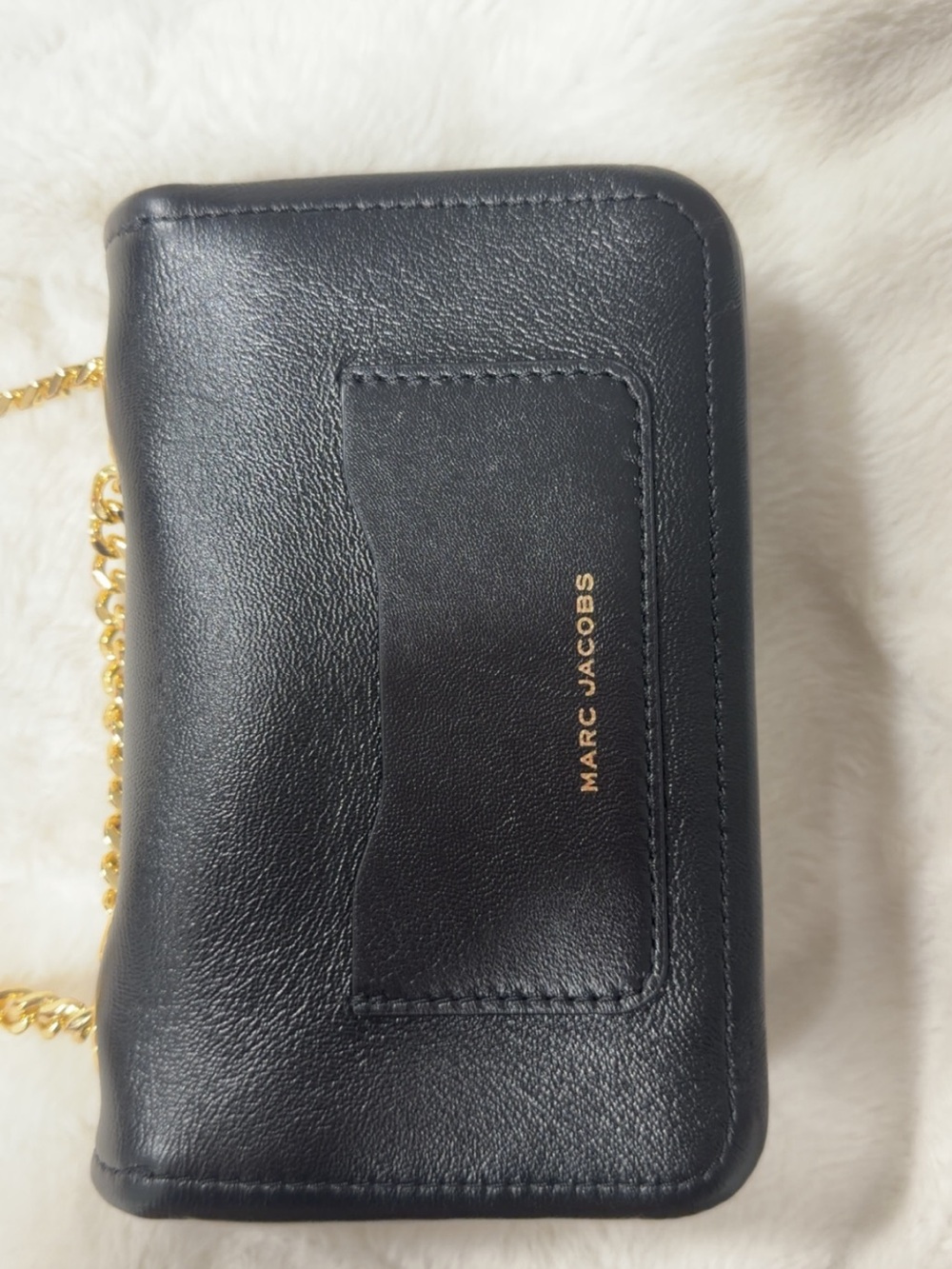 Marc Jacobs Black Mini Crossbody with Gold Chain - Picture 5 of 6